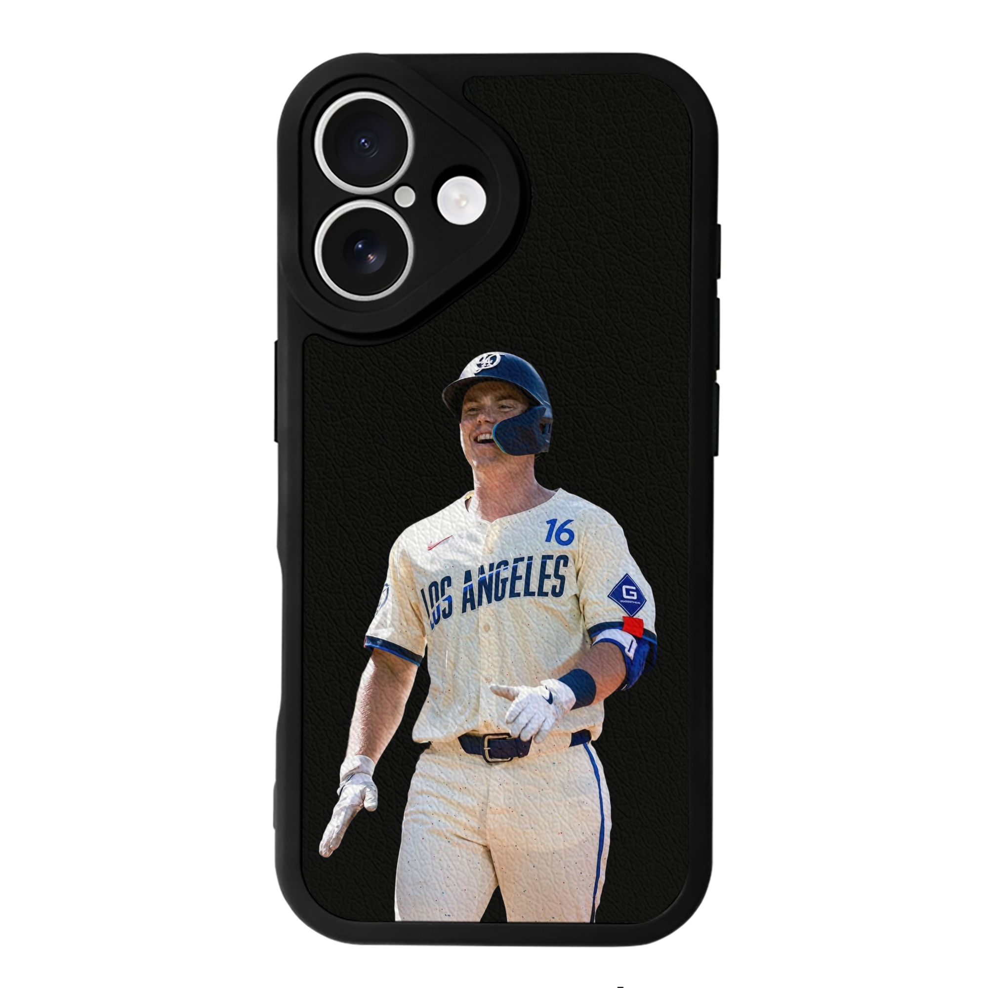  IPhone 16 Silicone Leather Case – UV Print, Lambskin Texture – Perfect Fit, Wireless Charging Compatible, Scratch Resistant, Precise Cutouts – Stylish Protection For IPhone 16